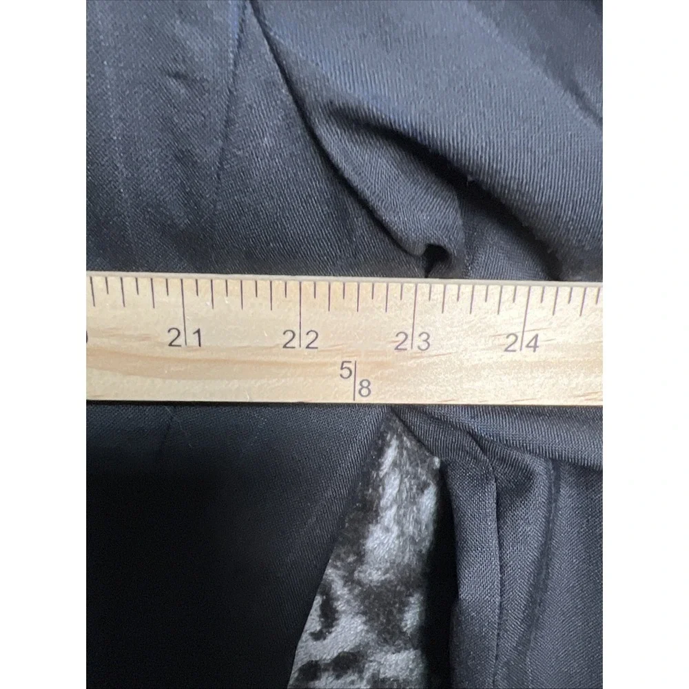 Pierre Balmain Suit 46L 38x30 Gray‎ Pinstripe Wool USA 2 Piece